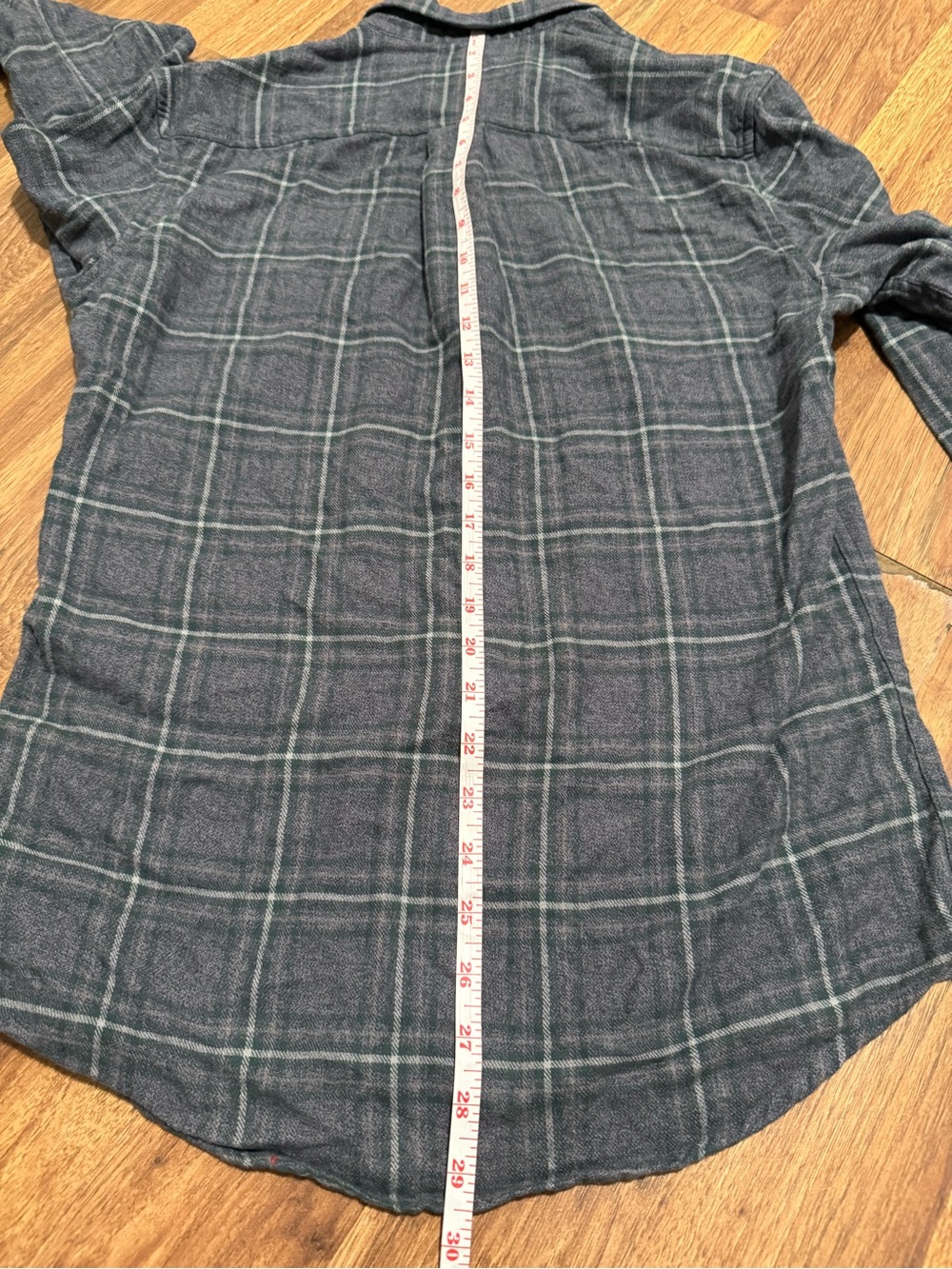 14th & Union Men's Long-Sleeve Plaid Button-Up Shirt - Blue - Picture 5 of 6